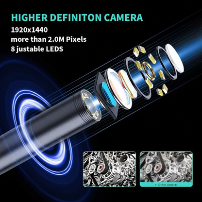 16.4ft HD Endoscope Camera for iPhone & Android