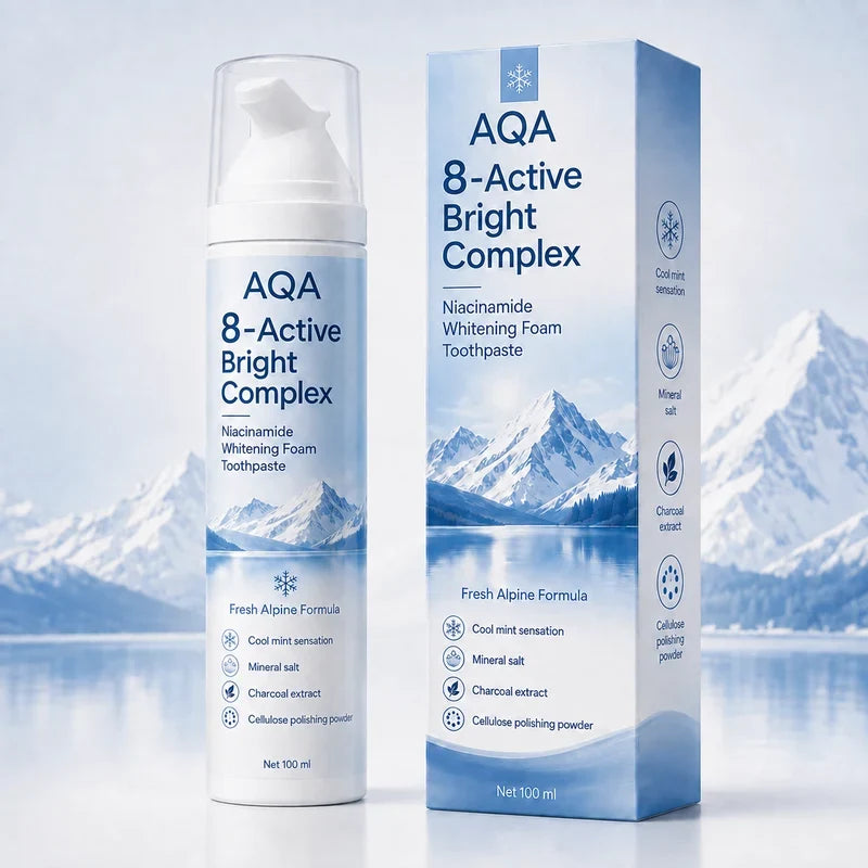 AQA foam-toothpaste