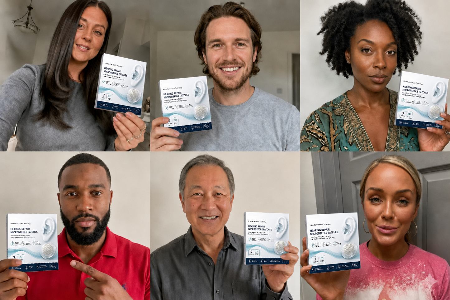 Selorva® Hearing Repair Microneedle Patches