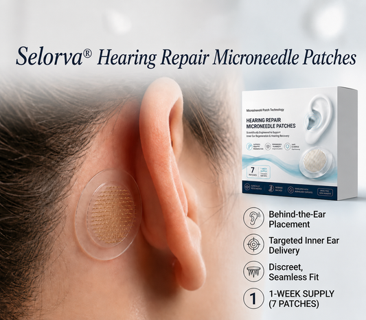 Selorva® Hearing Repair Microneedle Patches